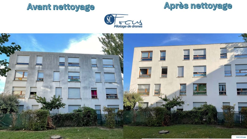 Nettoyage de la façade d’un immeuble à Mulhouse dans le Haut-Rhin