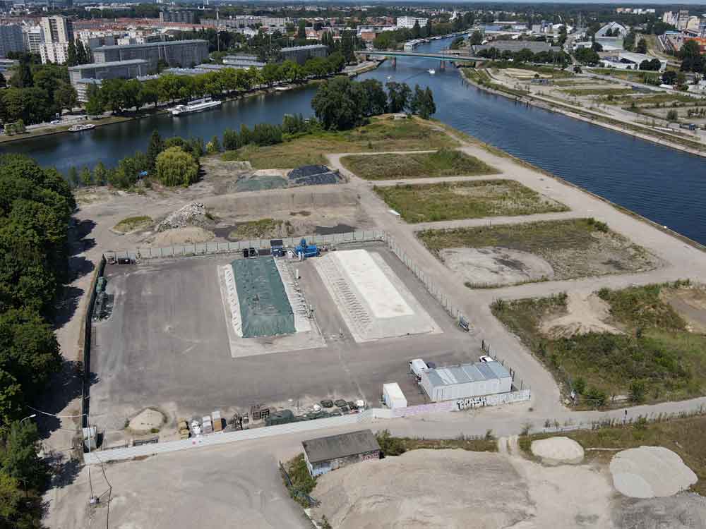 Suivi de chantier par drone à Strasbourg dans le Bas-Rhin