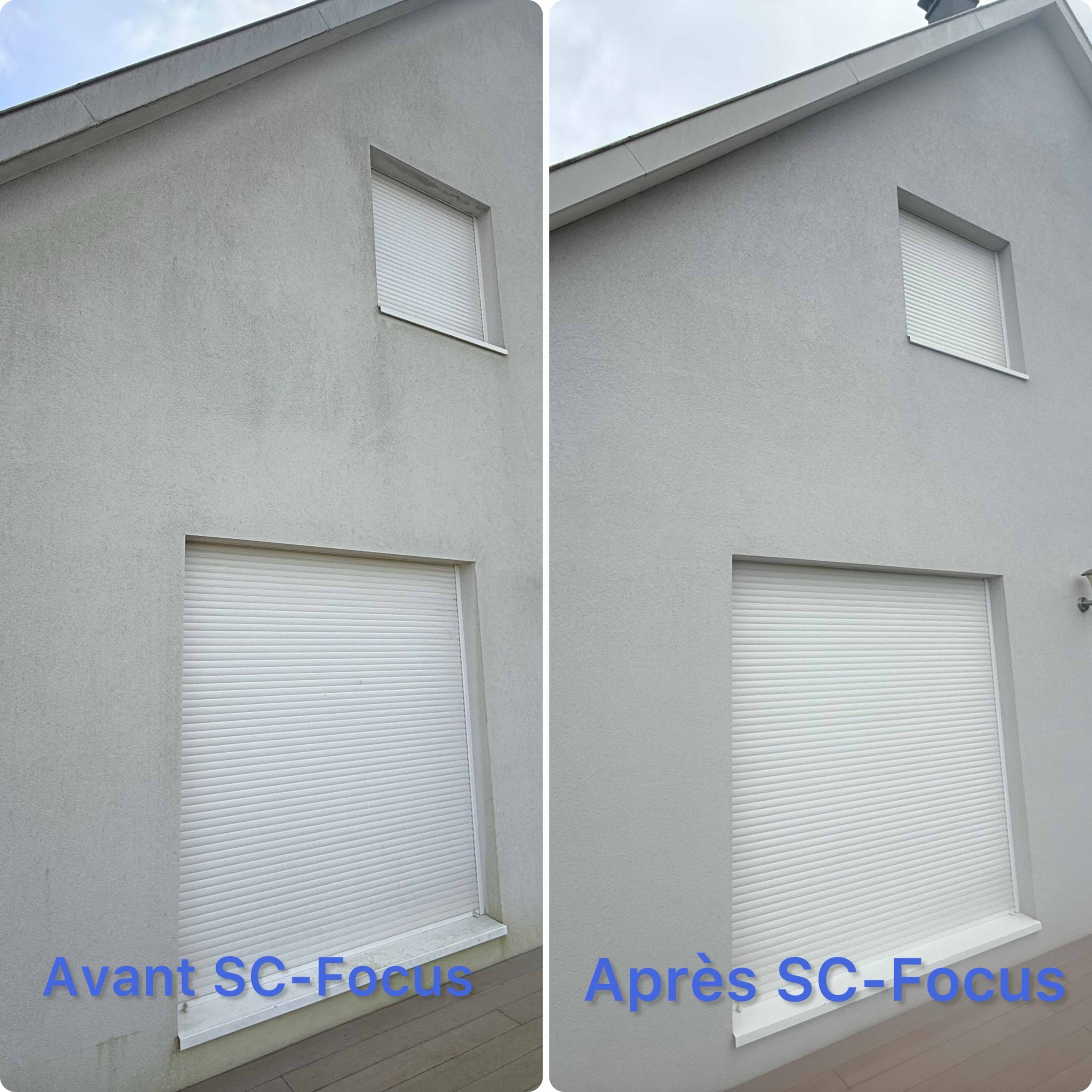 Nettoyage et hydrofuge d&rsquo;une façade de maison à Brunstatt proche de Didenheim