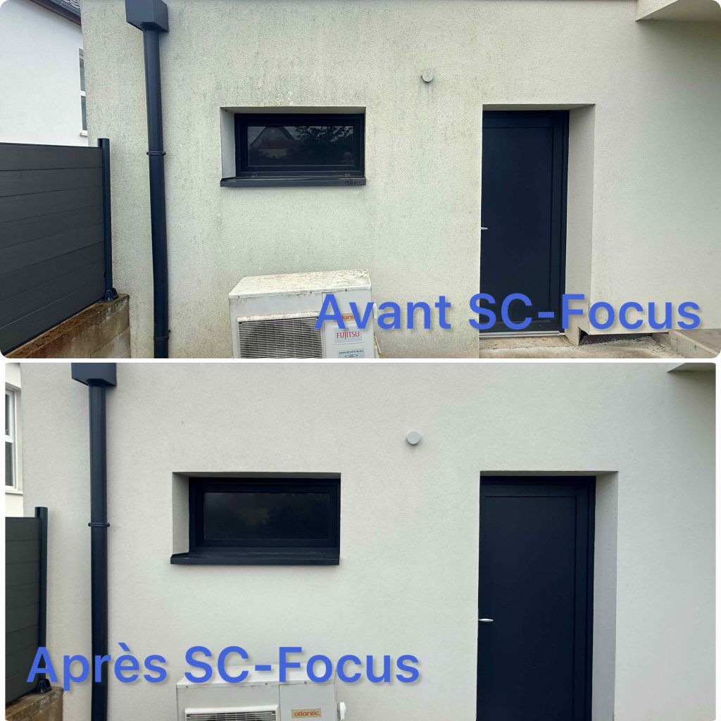 Nettoyage façade d&rsquo;une maison à Blotzheim près de Michelbach-le-Bas